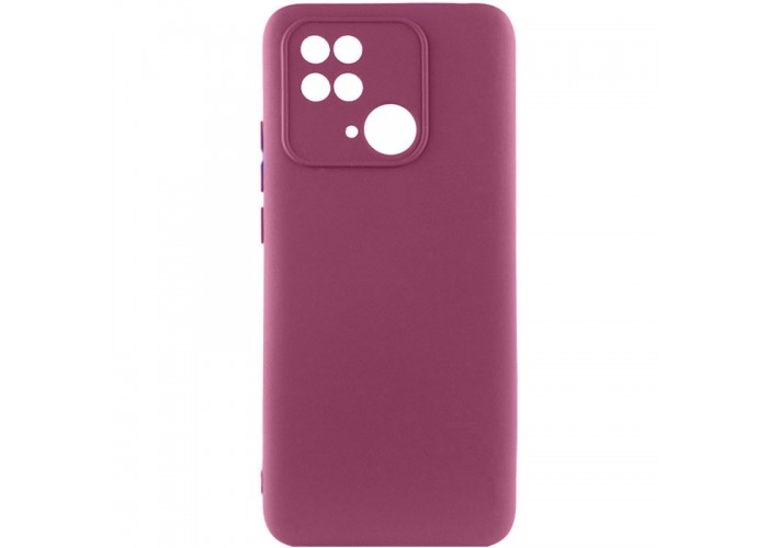 Чохол Silicone Cover Lakshmi Full Camera (AAA) для Xiaomi Redmi 10C