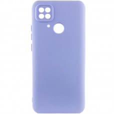 Чохол Silicone Cover Lakshmi Full Camera (AAA) для Xiaomi Redmi 10C  Бузковий / Dasheen - 00000067006_11