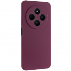 Чохол Silicone Cover Lakshmi Full Camera (AAA) для Xiaomi Redmi 14C / Poco C75  Бордовий / Plum - 00000074295_1