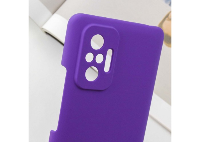 Чохол Silicone Cover Lakshmi Full Camera (AAA) для Xiaomi Redmi Note 10 Pro / 10 Pro Max