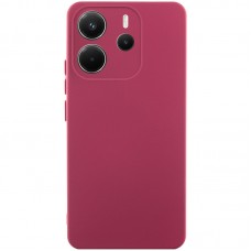 Чохол Silicone Cover Lakshmi Full Camera (AAA) для Xiaomi Redmi Note 14 4G (Int. version)  Бордовий / Plum - 00000077594_2