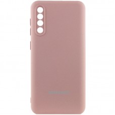 Чохол Silicone Cover Lakshmi Full Camera (AAA) with Logo для Samsung Galaxy A50 (A505F) / A50s / A30  Рожевий / Pink Sand - 00000085730_9
