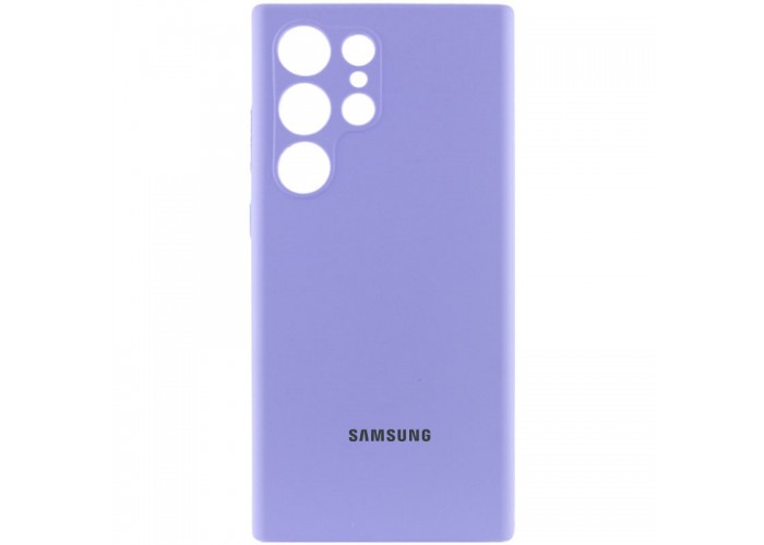 Чохол Silicone Cover Lakshmi Full Camera (AAA) with Logo для Samsung Galaxy S23 Ultra