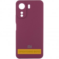Чохол Silicone Cover Lakshmi Full Camera (AAA) with Logo для Xiaomi Redmi 15C (EU)  Бордовий / Plum - 00000081742_2