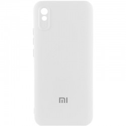 Чохол Silicone Cover Lakshmi Full Camera (AAA) with Logo для Xiaomi Redmi 9A  Білий / White - 00000074194_15