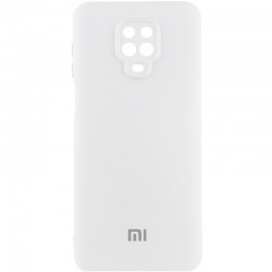 Чохол Silicone Cover Lakshmi Full Camera (AAA) with Logo для Xiaomi Redmi Note 9s / Note 9 Pro  Білий / White - 00000085735_1