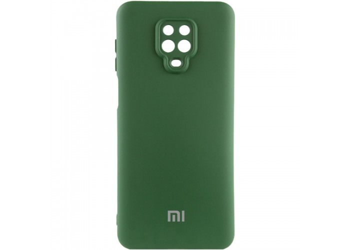 Чохол Silicone Cover Lakshmi Full Camera (AAA) with Logo для Xiaomi Redmi Note 9s / Note 9 Pro