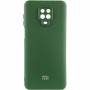 Чохол Silicone Cover Lakshmi Full Camera (AAA) with Logo для Xiaomi Redmi Note 9s / Note 9 Pro