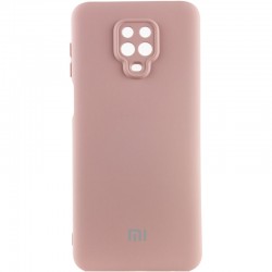 Чохол Silicone Cover Lakshmi Full Camera (AAA) with Logo для Xiaomi Redmi Note 9s / Note 9 Pro  Рожевий / Pink Sand - 00000085735_10