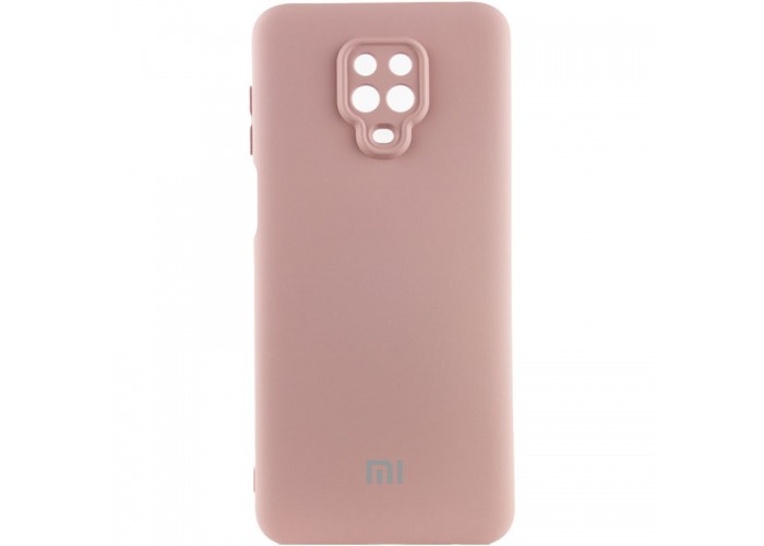 Чохол Silicone Cover Lakshmi Full Camera (AAA) with Logo для Xiaomi Redmi Note 9s / Note 9 Pro