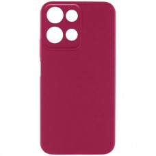 Чохол Silicone Cover Lakshmi Full Camera (AA) для Motorola Moto G75 5G  Бордовий / Marsala - 00000076361_1