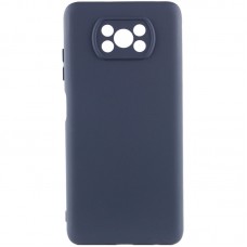 Чохол Silicone Cover Lakshmi Full Camera (AA) для Xiaomi Poco X3 NFC / Poco X3 Pro  Синій / Midnight Blue - 00000072638_11