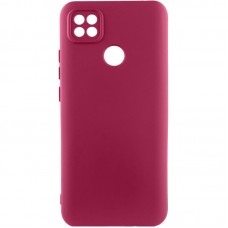 Чохол Silicone Cover Lakshmi Full Camera (AA) для Xiaomi Redmi 10A  Бордовий / Marsala - 00000074242_1