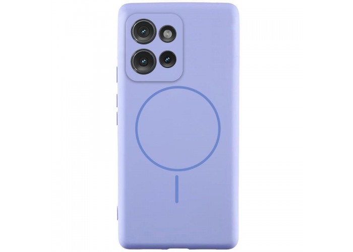 Чохол Silicone Cover Lakshmi Full Camera (AA) with MagFit для Motorola Edge 50