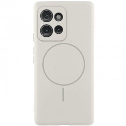 Чохол Silicone Cover Lakshmi Full Camera (AA) with MagFit для Motorola Edge 50  Білий / White - 00000078227_1