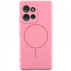 Чохол Silicone Cover Lakshmi Full Camera (AA) with MagFit для Motorola Edge 50  Рожевий / Light pink - 00000078227_4