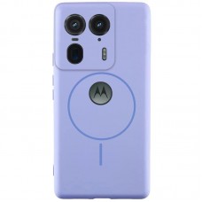Чохол Silicone Cover Lakshmi Full Camera (AA) with MagFit для Motorola Edge 50 Ultra  Бузковий / Dasheen - 00000078229_6