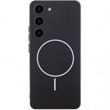 Чохол Silicone Cover Lakshmi Full Camera (AA) with MagFit для Samsung Galaxy S23  Чорний / Black - 00000078233_7