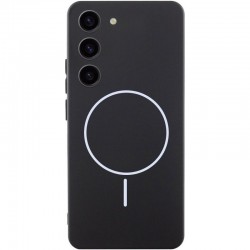 Чохол Silicone Cover Lakshmi Full Camera (AA) with MagFit для Samsung Galaxy S23  Чорний / Black - 00000078233_7