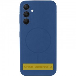 Чохол Silicone Cover Lakshmi Full Camera (AA) with MagFit для Samsung Galaxy S25 Edge  Синій / Navy blue - 00000080427_5