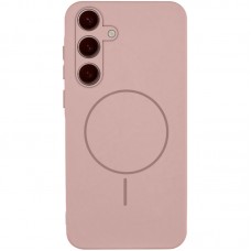Чохол Silicone Cover Lakshmi Full Camera (AA) with Magnetic Fit для Samsung Galaxy S25 FE  Рожевий / Pink Sand - 00000082446_8