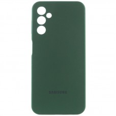 Чохол Silicone Cover Lakshmi Full Camera (AA) with logo для Samsung Galaxy A26 5G  Зелений / Dark green - 00000078179_3