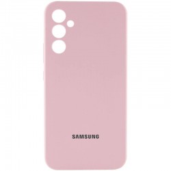 Чохол Silicone Cover Lakshmi Full Camera (AA) with logo для Samsung Galaxy A35  Рожевий / Pink Sand - 00000078180_6