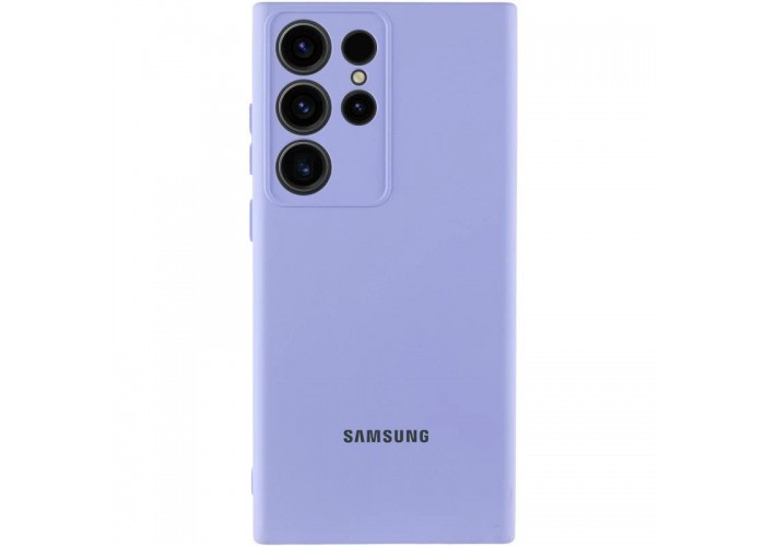 Чохол Silicone Cover Lakshmi Full Camera (AA) with logo для Samsung Galaxy S24 Ultra