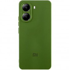Чохол Silicone Cover Lakshmi Full Camera (AA) with logo для Xiaomi Poco X7 Pro  Зелений / Dark green - 00000078950_4