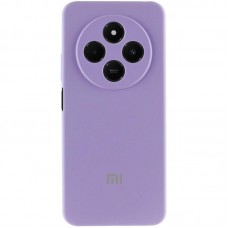 Чохол Silicone Cover Lakshmi Full Camera (AA) with logo для Xiaomi Redmi 14C / Poco C75  Бузковий / Dasheen - 00000078187_6