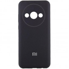 Чохол Silicone Cover Lakshmi Full Camera (AA) with logo для Xiaomi Redmi A3  Чорний / Black - 00000078188_1