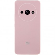 Чохол Silicone Cover Lakshmi Full Camera (AA) with logo для Xiaomi Redmi A3  Рожевий / Pink Sand - 00000078188_4