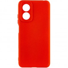 Чохол Silicone Cover Lakshmi Full Camera (A) для Oppo A17  Червоний / Red - 00000064580_4