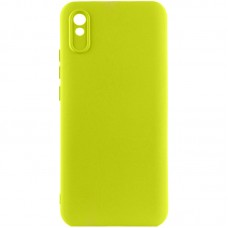 Чохол Silicone Cover Lakshmi Full Camera (A) для Xiaomi Redmi 9A  Жовтий / Flash - 00000054540_2