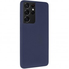 Чохол Silicone Cover Ummi Lakshmi (AA) для Samsung Galaxy S21 Ultra  Синій / Midnight Blue - 00000082232_5