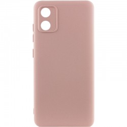 Чохол Silicone Cover Ummi Lakshmi Full Camera (AA) для Motorola Moto E13  Рожевий / Pink Sand - 00000086351_4