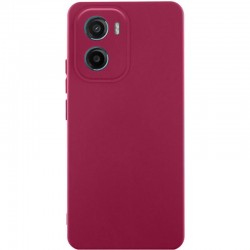 Чохол Silicone Cover Ummi Lakshmi Full Camera (AA) для Motorola Moto G05 / E15 4G  Бордовий / Marsala - 00000081063_2