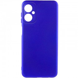 Чохол Silicone Cover Ummi Lakshmi Full Camera (AA) для Motorola Moto G14  Синій / Iris - 00000086352_8