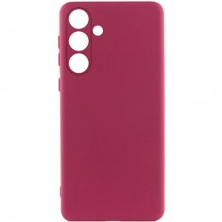Чохол Silicone Cover Ummi Lakshmi Full Camera (AA) для Samsung Galaxy A56 5G  Бордовий / Marsala - 00000083320_2