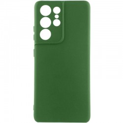 Чохол Silicone Cover Ummi Lakshmi Full Camera (AA) для Samsung Galaxy S22 Ultra  Зелений / Dark green - 00000082234_3