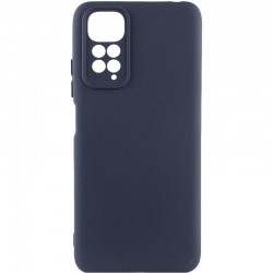 Чохол Silicone Cover Ummi Lakshmi Full Camera (AA) для Xiaomi Redmi Note 11 (Global) / Note 11S  Синій / Midnight Blue - 00000081117_5