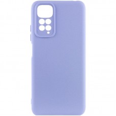Чохол Silicone Cover Ummi Lakshmi Full Camera (AA) для Xiaomi Redmi Note 11 (Global) / Note 11S  Бузковий / Dasheen - 00000081117_6
