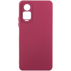 Чохол Silicone Cover Ummi Lakshmi Full Camera (AA) для Xiaomi Redmi Note 12 Pro 4G  Бордовий / Marsala - 00000082241_2