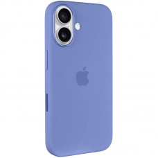 Чохол Silicone case (AAA) with Magsafe and Animation (button) для Apple iPhone 16 (6.1")  Periwinkle - 00000076345_9