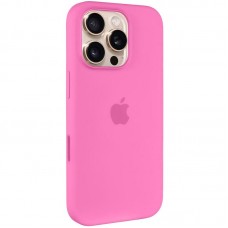Чохол Silicone case (AAA) with Magsafe and Animation (button) для Apple iPhone 16 Pro (6.3")  Peony - 00000076346_10