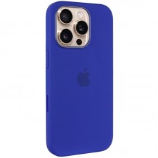 Чохол Silicone case (AAA) with Magsafe and Animation (button) для Apple iPhone 16 Pro (6.3")  Ultramarine - 00000076346_8
