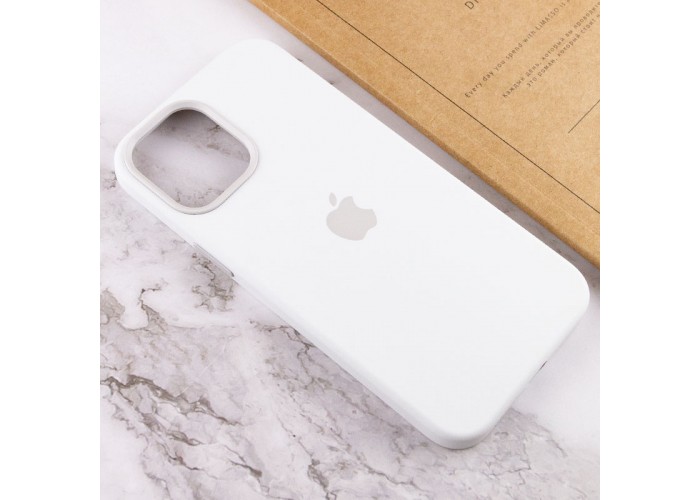 Чохол Silicone case (AAA) with Magsafe and Animation для Apple iPhone 12 Pro Max (6.7