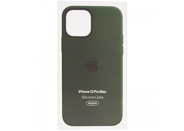Чохол Silicone case (AAA) with Magsafe and Animation для Apple iPhone 12 Pro Max (6.7
