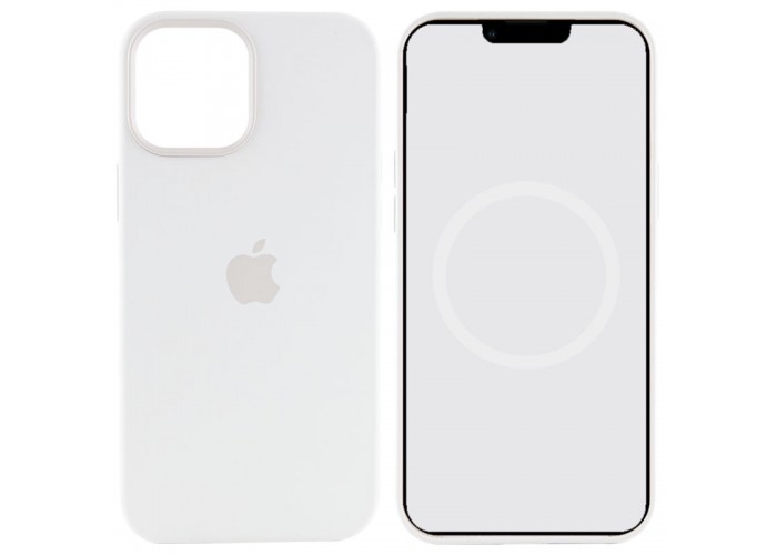 Чохол Silicone case (AAA) with Magsafe and Animation для Apple iPhone 12 Pro Max (6.7