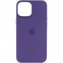 Чохол Silicone case (AAA) with Magsafe and Animation для Apple iPhone 12 Pro / 12 (6.1